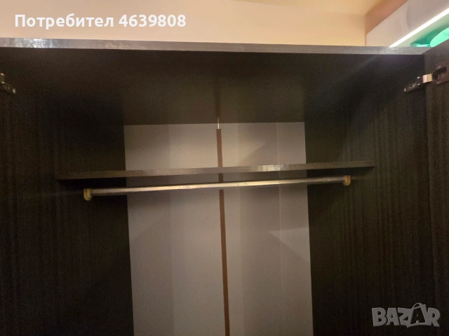 Гардероб с горен и долен отдел, снимка 2 - Гардероби - 54688706