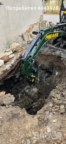  Изкопни дейности с мини багер и самосвал, снимка 2 - Други ремонти - 55293774