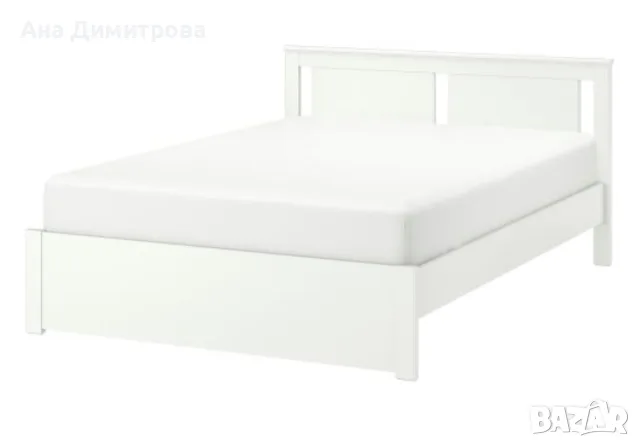 Спалня/легло 160/200 IKEA SONGESAND с подматрачна рамка Lonset