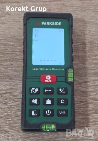 Лазерна ролетка-далекомер PARKSIDE-PLEM 20 B5, снимка 4 - Измервателни инструменти - 54774476