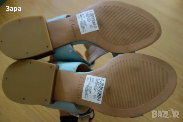 нови кожени сандали Clarks, 35.5ти номер, снимка 8 - Сандали - 55471406