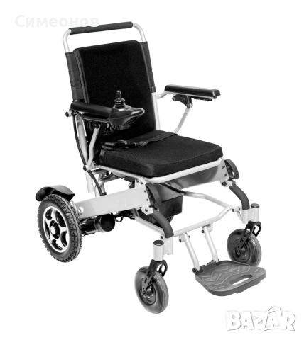 Нова, сгъваема, акумулаторна, инвалидна количка