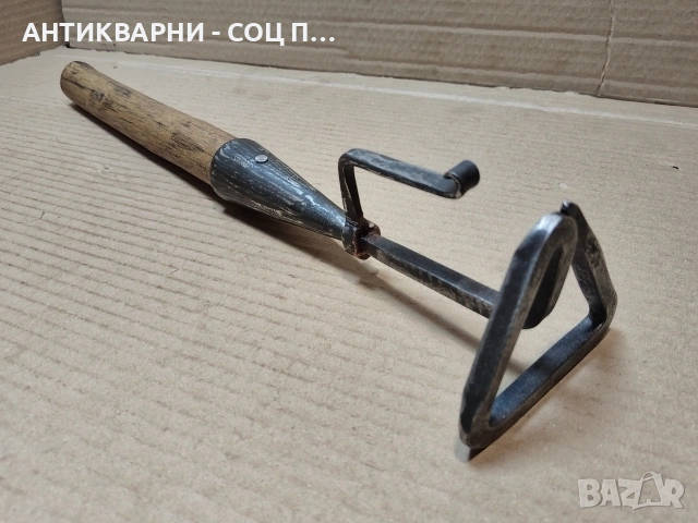 Стар Кован Инструмент За Жигосване На Добитък / НОМЕР 1780., снимка 2 - Антикварни и старинни предмети - 54001975