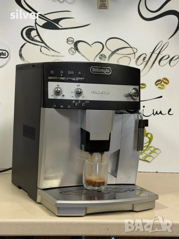Кафемашина кафе автомат delonghi magnifica с гаранция