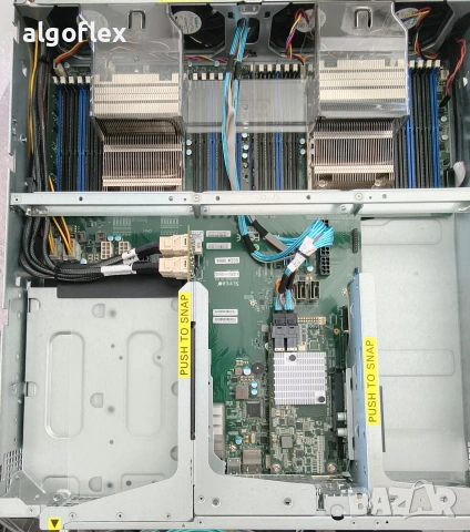 Сървър Supermicro 6028U 12LFF 2U X10DRU-i+ 2*E5-2690v4 32GB 9300-8i, снимка 3 - Работни компютри - 55187253