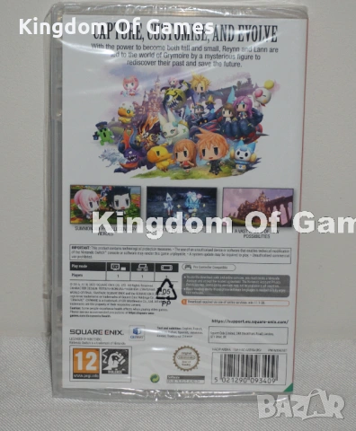 Чисто Нова Игра за Nintendo Switch World Of Final Fantasy Maxima CODE ONLY, снимка 3 - Nintendo конзоли - 54461811