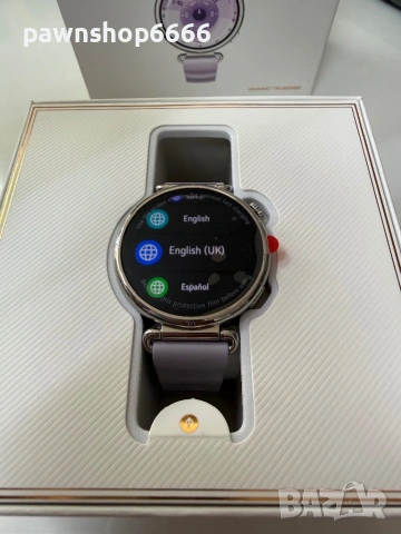 Смарт часовник Huawei Watch GT 6, 41MM, Steel Stainless Steel Case, Purple Fluoroelastome, снимка 6 - Смарт часовници - 54676826