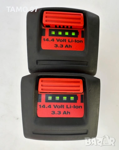 Hilti B 14.4V 3.3Ah - Акумулаторна батерия 14,4V 3,3Ah с индикатор, снимка 4 - Други инструменти - 54528041