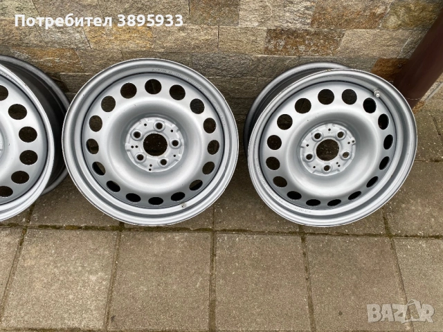 Оригинални стоманени джанти за Mercedes-Benz Vito Viano 17 “ НОВИ, снимка 3 - Гуми и джанти - 53967943