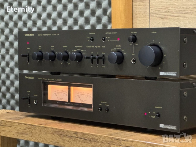 Technics SE-9021k + Technics SU-9011k / Пред и крайно стъпало, снимка 3 - Ресийвъри, усилватели, смесителни пултове - 55021151
