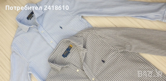 POLO Ralph Lauren Knit Oxford Pique Cotton Mens Size M НОВО ОРИГИНАЛ! 2броя Мъжки Ризи!, снимка 8 - Ризи - 54538186