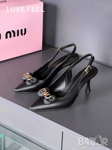 MIU MIU ⚜️Дамски Сандали , снимка 3 - Сандали - 54541857