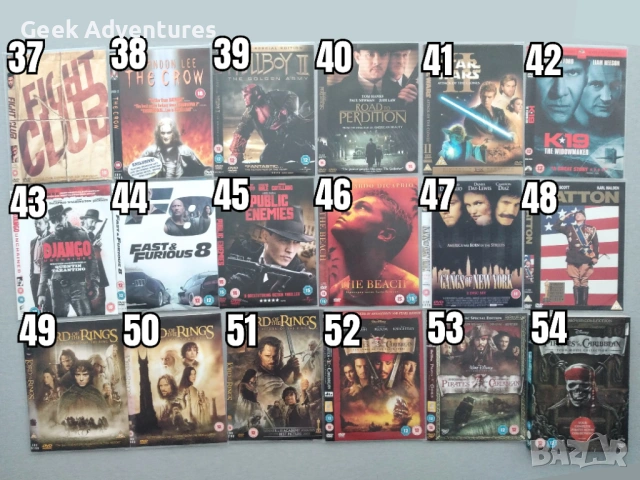 Екшън, Драма, Трилър, Ужаси Филми DVD's - Оригинални Филмови Дискове на Английски Език, снимка 4 - Екшън - 47015417