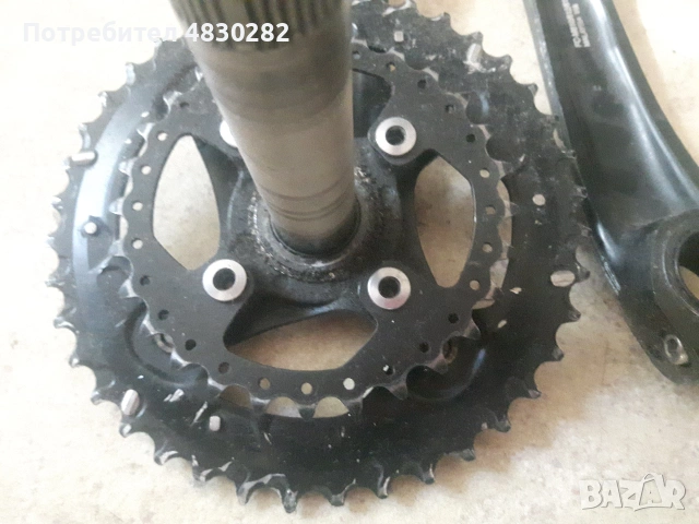 Deore Курбели-FC-M615 170mm/ 40-28, снимка 10 - Части за велосипеди - 55072846