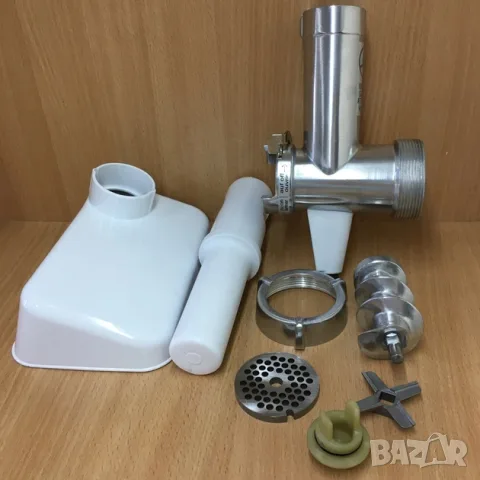 Приставка месомелачка за кухненски робот BOSCH MUZ4FW3, MUZ5FW1 , снимка 4 - Кухненски роботи - 55450684