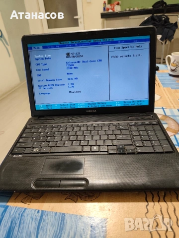 Toshiba Satellite C660, снимка 2 - Лаптопи за дома - 54255042
