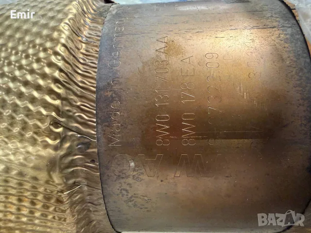 Оригинален downpipe с катализатор Audi S5 B9 3.0 TFSI, снимка 2 - Части - 55694800