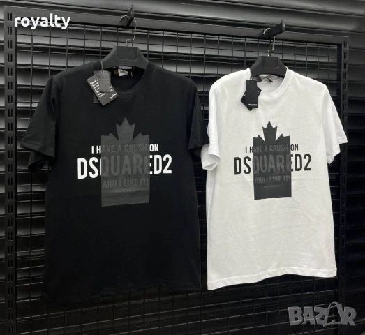 DSQUARED2 Нови Мъжки Тениски Два Цвята 