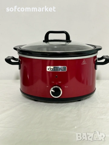 Уред за бавно готвене Crock-Pot SCV400RD (3.5L, Червен) + ГАРАНЦИЯ