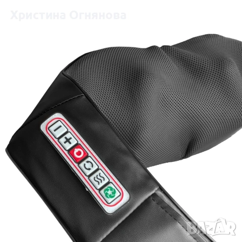 Безжичен 4D шиацу масажор с инфрачервено затопляне, снимка 7 - Масажори - 54119685
