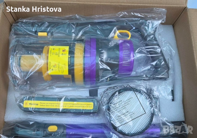 Правостояща акумулаторна прахосмукачка Laresar., снимка 6 - Прахосмукачки - 55133458