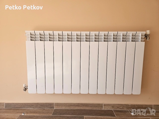 Алуминиев радиатор 600 мм., снимка 2 - Радиатори - 54509594