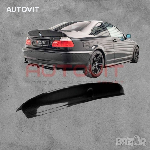Спойлер за багажник - BMW E46 CSL седан