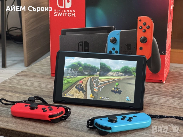 Nintendo Switch с поставен чип