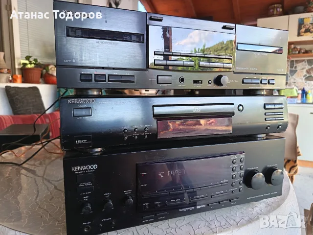 сет" Kenwood"... , снимка 2 - Ресийвъри, усилватели, смесителни пултове - 55319265