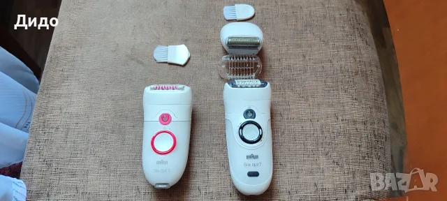 Епилатор Braun Silk Epil 5 и Braun Silk Epil 7, снимка 4 - Епилатори - 47868926