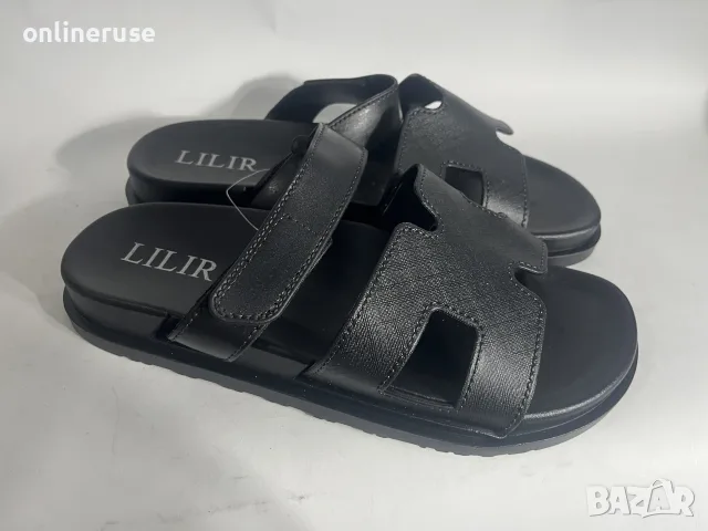 Дамски чехли Hermes, снимка 3 - Чехли - 55358148