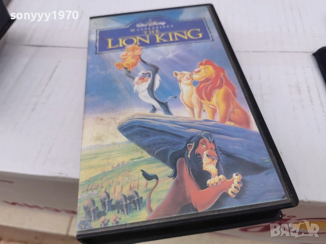 THE LION KING-ORIGINAL VHS VIDEO TAPE 0807260715L1