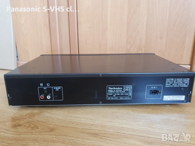CD player Technics SL-PG340, снимка 7 - Аудиосистеми - 54729056