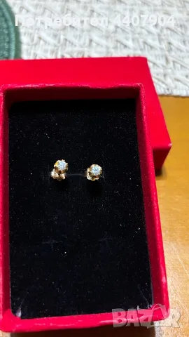 Уникални златни обеци