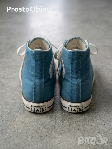 Страхотни високи кецове Converse All Star - Унисекс (Размер 37.5), снимка 4 - Кецове - 55189452