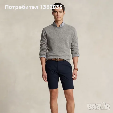 НОВИ оригинални тъмно сини къси гащета бермуди POLO RALPH LAUREN размер 32 от САЩ, снимка 2 - Къси панталони - 51521788