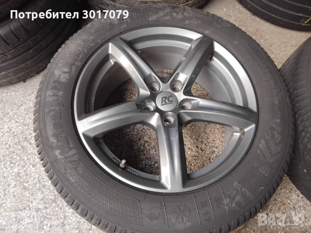 Джанти 17 цола 5х108 със зимни гуми