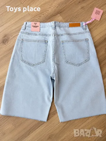 L/XL Нови страхотни къси дънкови гащи, снимка 2 - Къси панталони и бермуди - 55314682