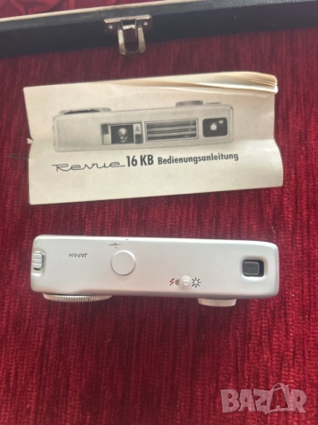 винтидж комплект от миниатюрен фотоапарат Revue 16 KB, снимка 5 - Фотоапарати - 55274856