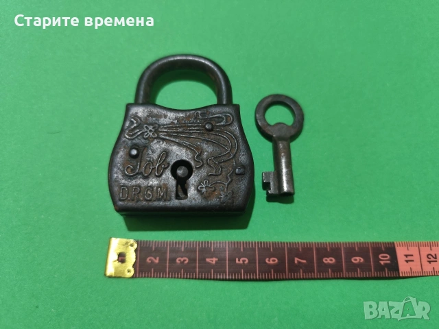 СТАР РЕТРО КАТИНАР С КЛЮЧ , снимка 4 - Други ценни предмети - 54150636