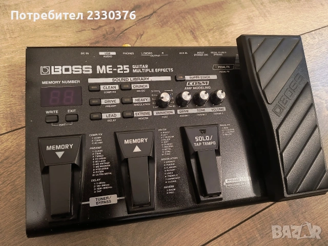 Harley benton deluxe series/ boss me-25, снимка 3 - Други - 54323591