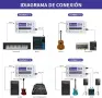 Bolanle D2 пасивен стерео DI Box 2-канален с XLR, -15dB PAD, Ground Lift и Phase Reverse, снимка 6