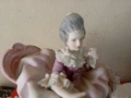 Порцеланова статуетка,композиция, снимка 2
