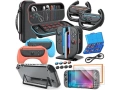MENEEA 20-в-1 Комплект аксесоари за Nintendo Switch 2 (2025) – Калъф, зарядна станция, протектори..., снимка 1