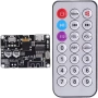 Bluetooth модул XY-WRBT BLE 5.0 с дистанционно управление – Стерео аудио декодер 3.7V–24V 10485, снимка 1