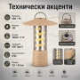 Мощна акумулаторна къмпинг лампа LED фенер USB зареждане кука за риболов туризъм палатка аварии, снимка 4