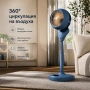 Смарт вентилатор с водна мъгла, 360° циркулация на въздуха и LED дисплей – 35W ❄️🌬️, снимка 1