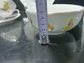 Стар български порцелан детски комплект за хранене , снимка 7
