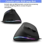 Zelotes Геймърска мишка с кабел и джойстик 10000DPI,11 програмируеми бутона,RGB, снимка 7