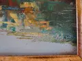 МЕТОДИ ИДАКИЕВ картина "Пейзаж от В. Търново" масло 1998 г, снимка 6
